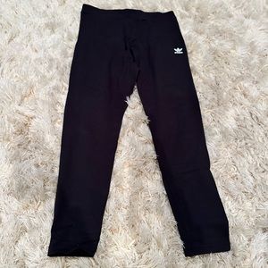 Adidas Women’s Black Leggings in Size Large